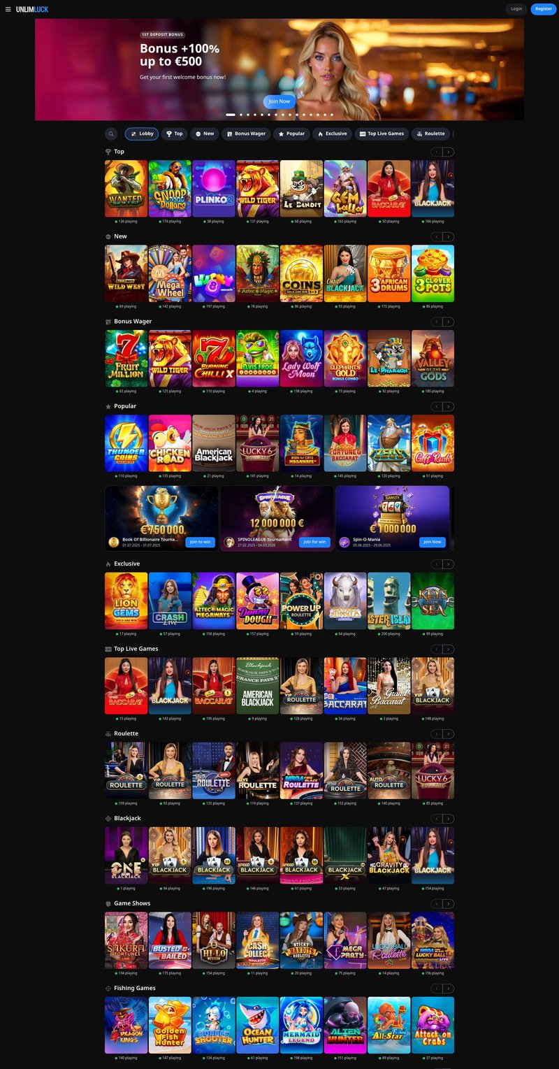 Unlimluck official site, unlimluck app